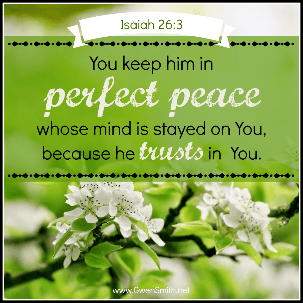 he will keep in perfect peace nkjv