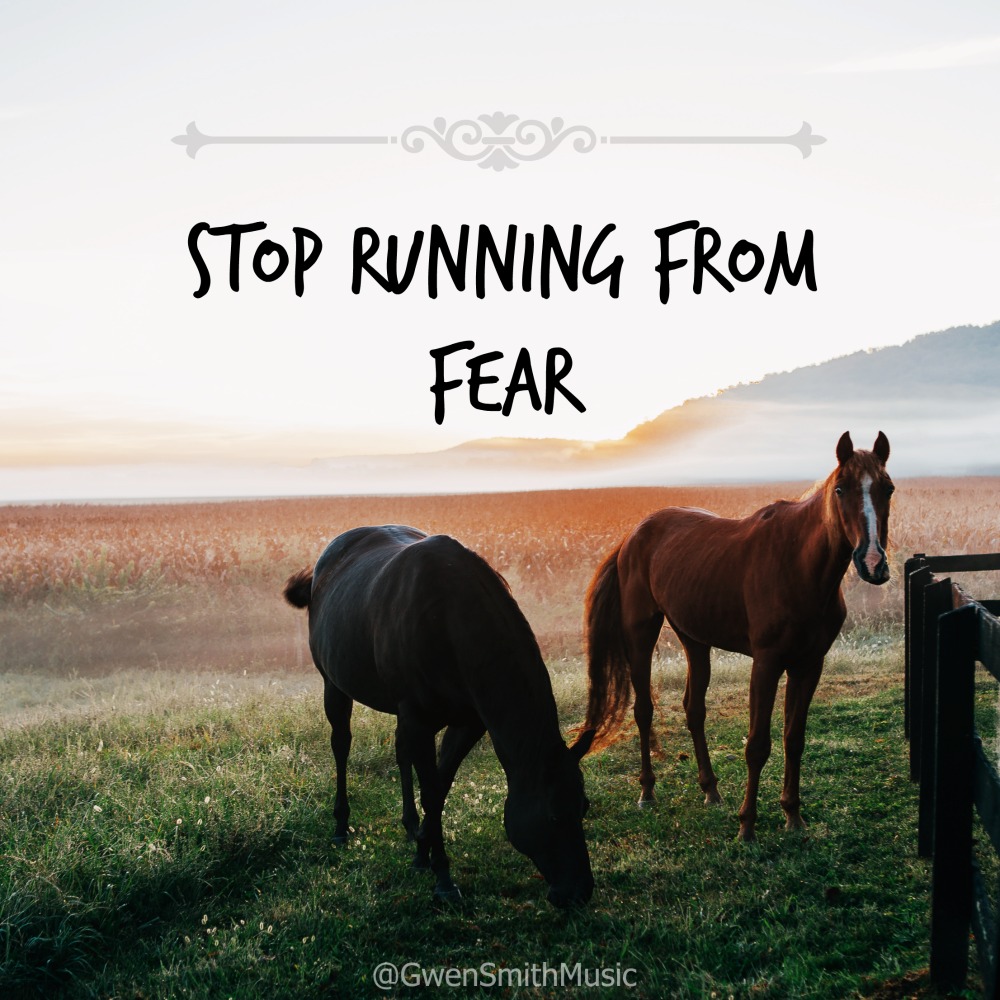 Stop Running From Fear