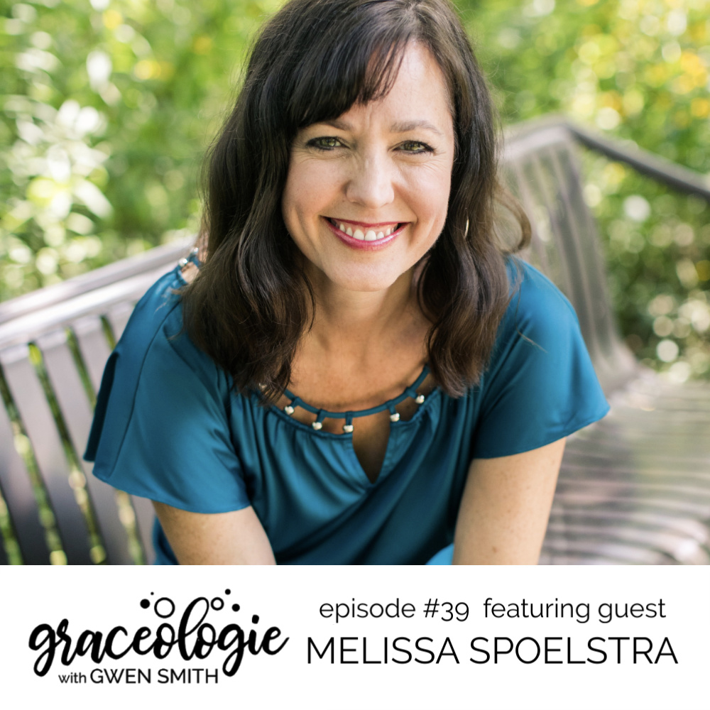 Melissa Spoelstra on the Graceologie with Gwen Smith podcast