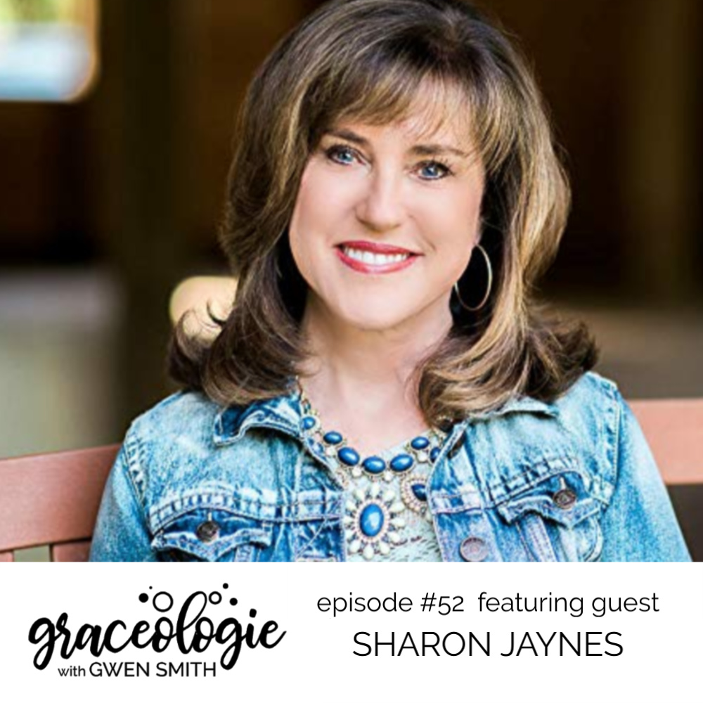 Sharon Jaynes on the Graceologie with Gwen Smith podcast