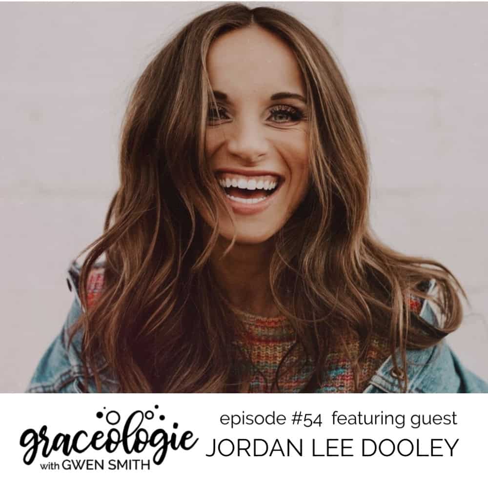 Jordan Lee Dooley on the Graceologie with Gwen Smith podcast