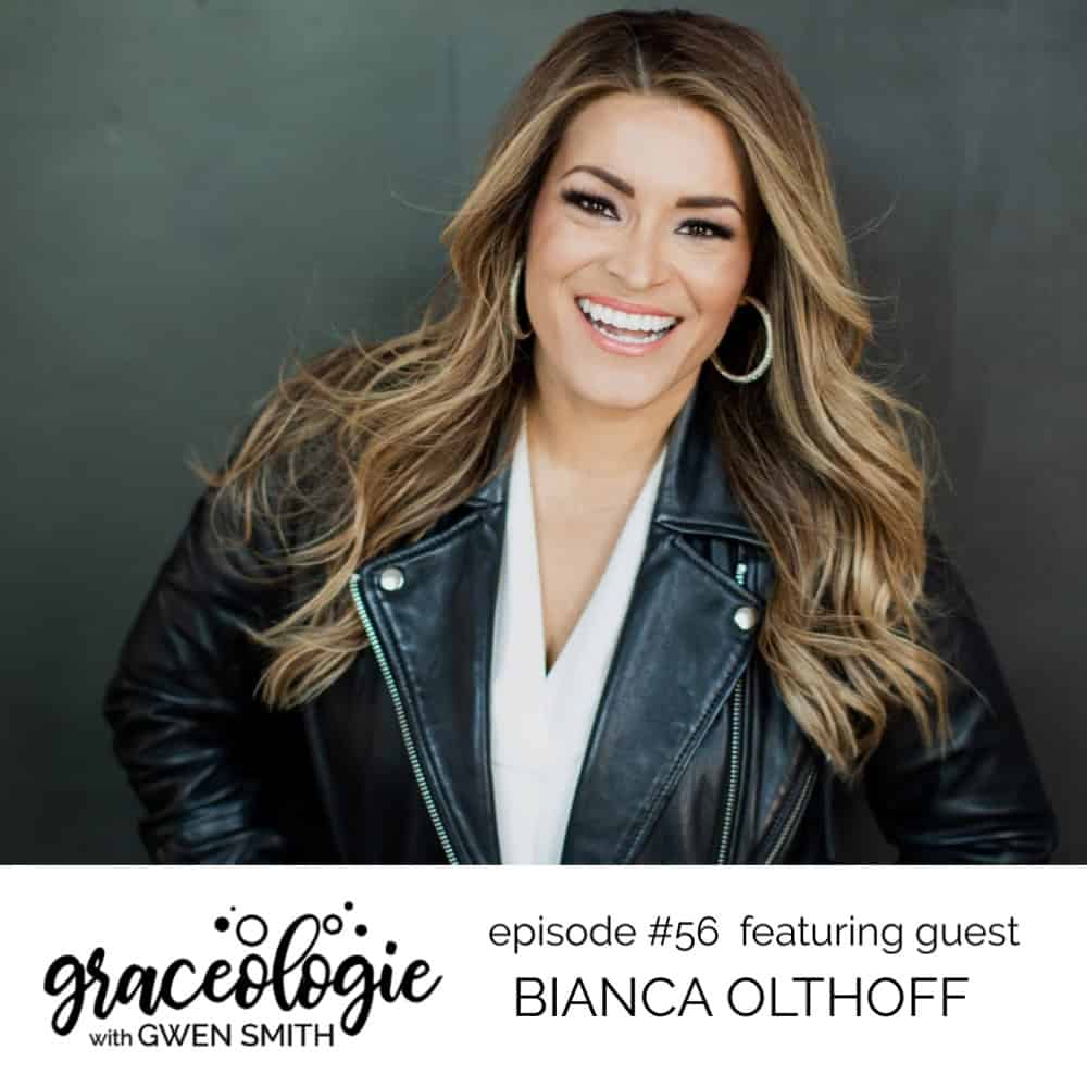 Bianca Olthoff on the Graceologie with Gwen Smith podcast