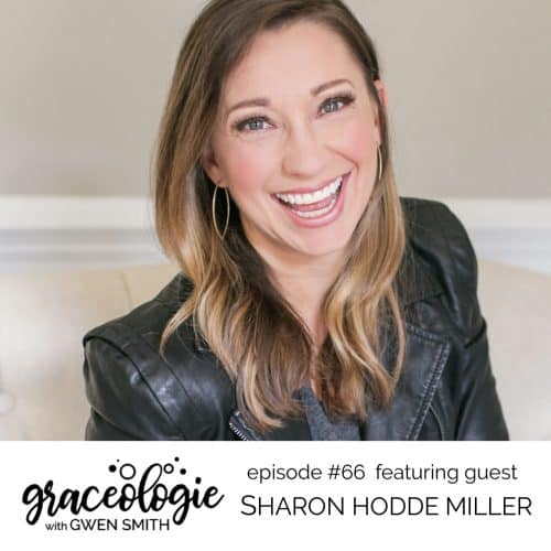 Sharon Hodde Miller on the Graceologie with Gwen Smith podcast