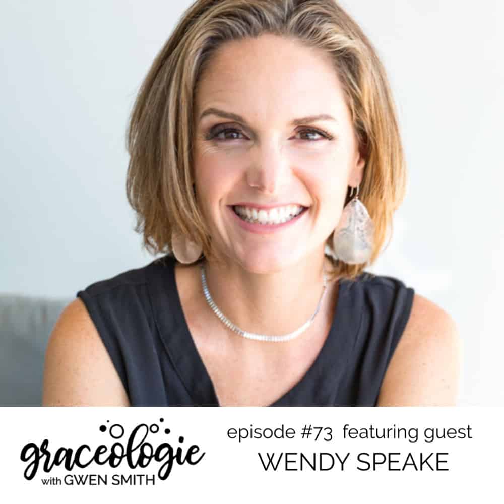 Wendy Speake on the Graceologie with Gwen Smith podcast