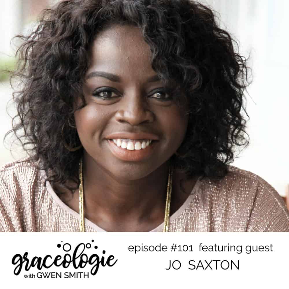 Jo Saxton on the Graceologie with Gwen Smith podcast