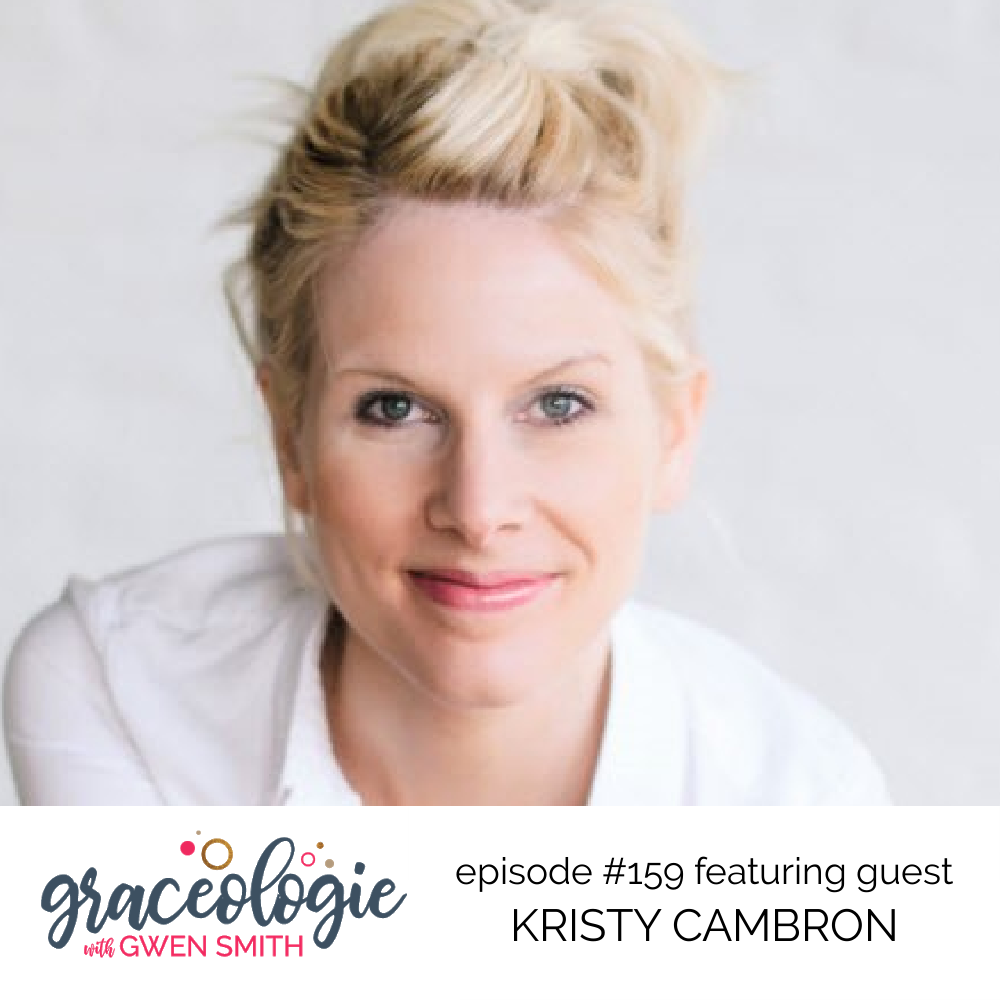 Kristy Cambron on the Graceologie with Gwen Smith podcast
